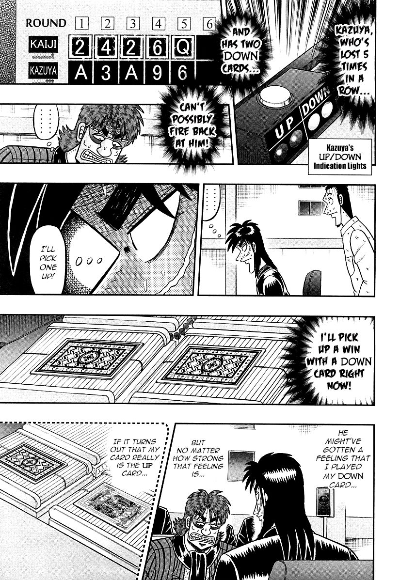 Gambling Outcast Kaiji: The One Poker Arc - Kaiji Part 5 Chapter 119 page 6 - Chapter 119 : Sudden
