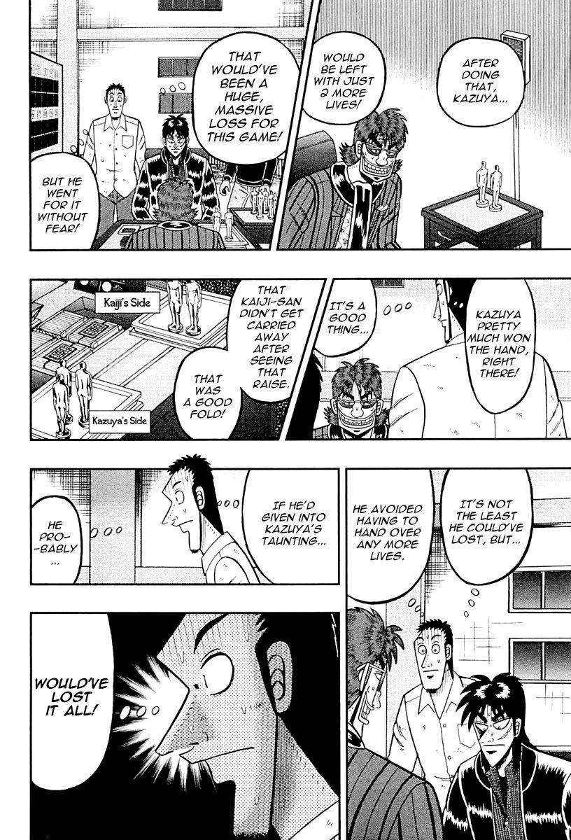 Gambling Outcast Kaiji: The One Poker Arc - Kaiji Part 5 Chapter 122 page 10 - Chapter 122 : Transformation