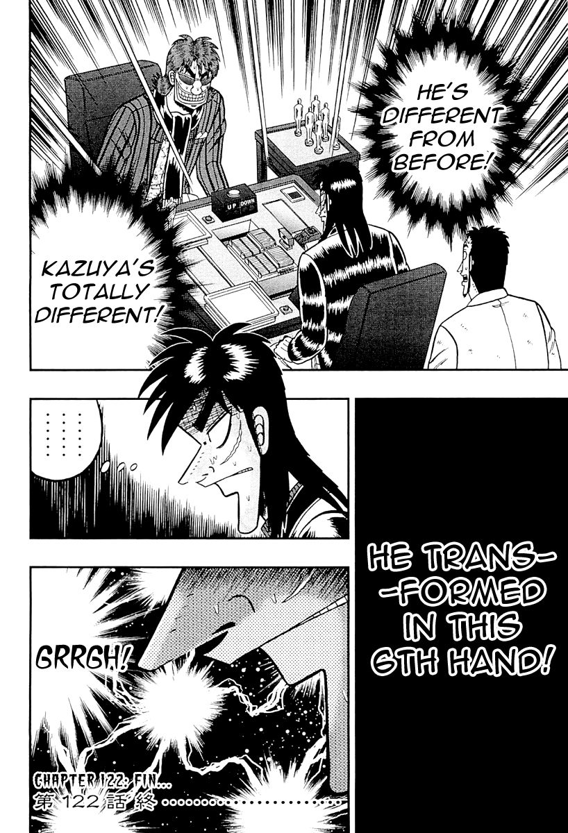 Gambling Outcast Kaiji: The One Poker Arc - Kaiji Part 5 Chapter 122 page 20 - Chapter 122 : Transformation