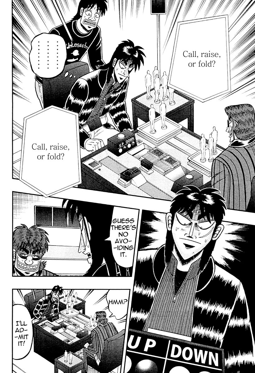 Gambling Outcast Kaiji: The One Poker Arc - Kaiji Part 5 Chapter 122 page 6 - Chapter 122 : Transformation