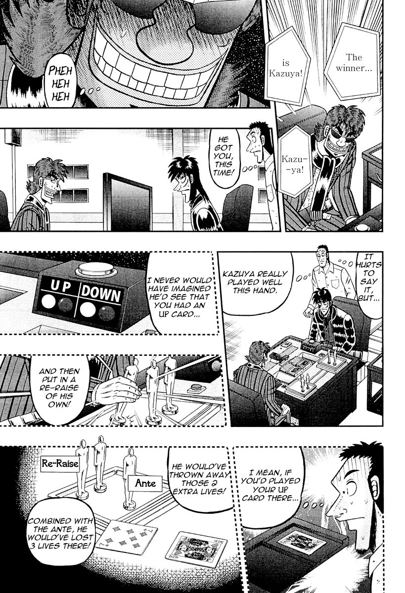 Gambling Outcast Kaiji: The One Poker Arc - Kaiji Part 5 Chapter 122 page 9 - Chapter 122 : Transformation
