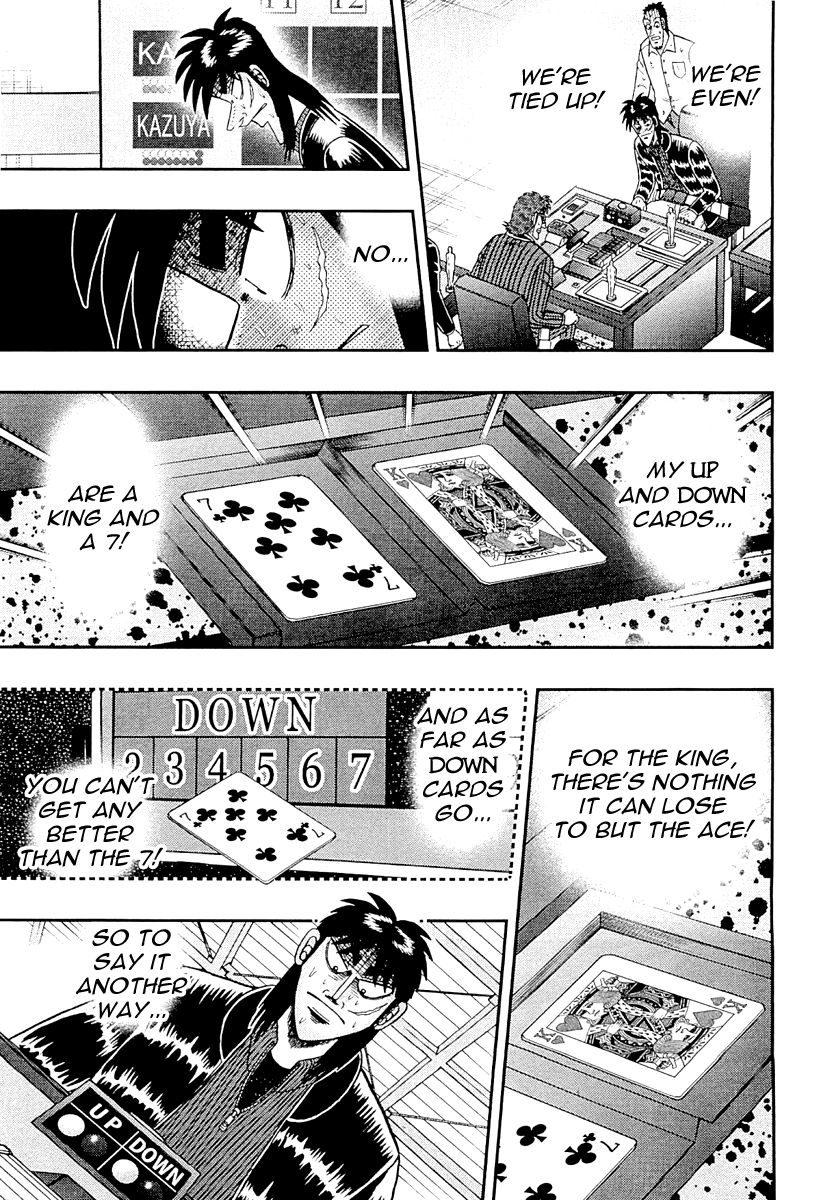 Gambling Outcast Kaiji: The One Poker Arc - Kaiji Part 5 Chapter 124 page 10 - Chapter 124 : Worry