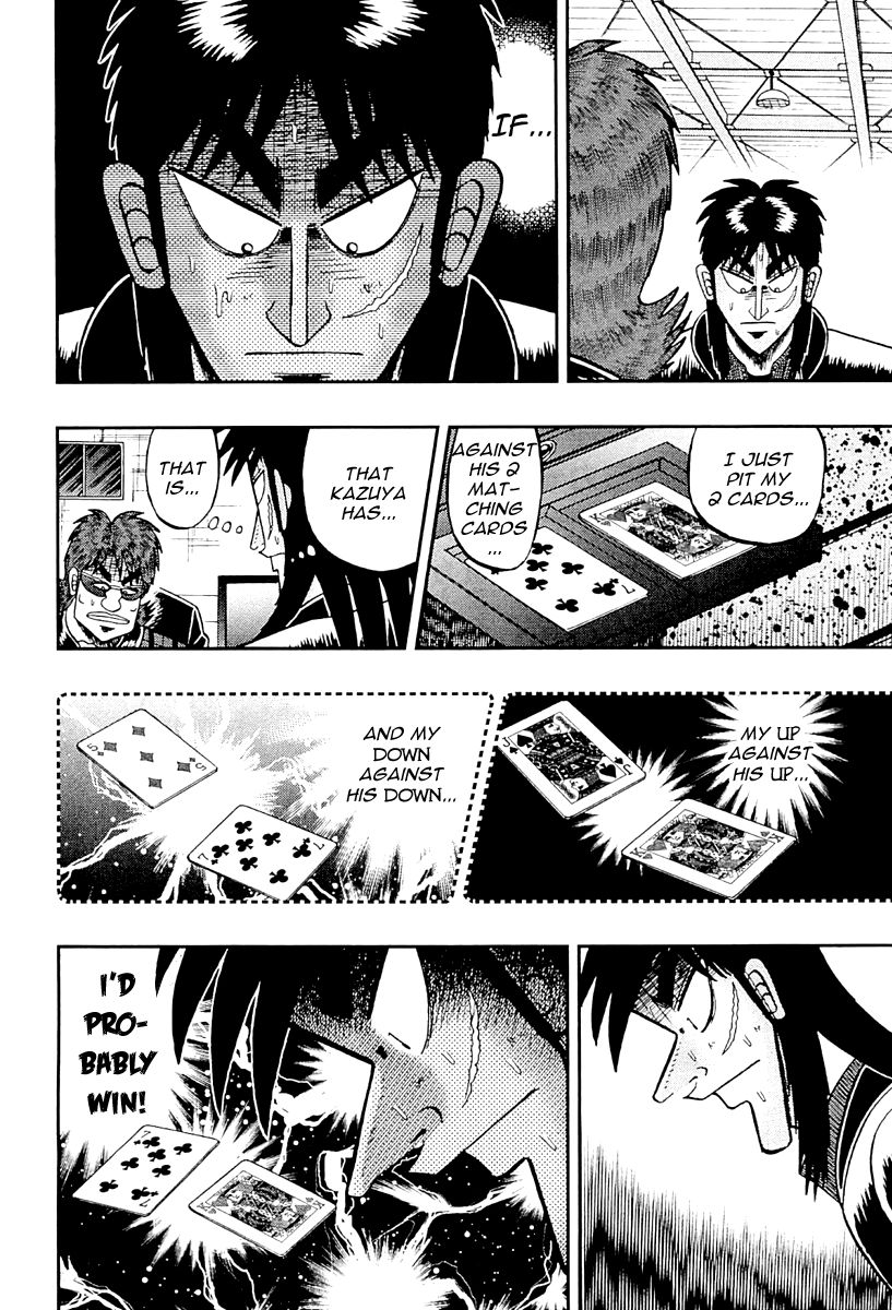 Gambling Outcast Kaiji: The One Poker Arc - Kaiji Part 5 Chapter 124 page 13 - Chapter 124 : Worry
