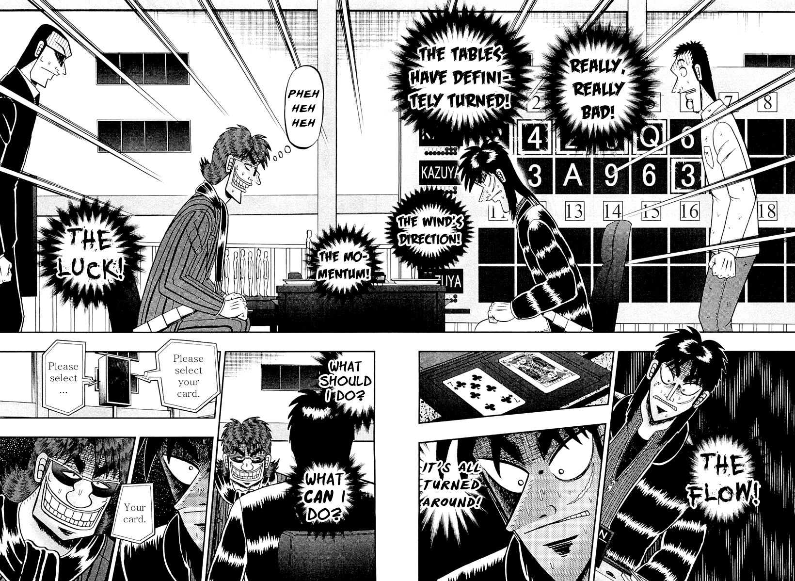 Gambling Outcast Kaiji: The One Poker Arc - Kaiji Part 5 Chapter 124 page 2 - Chapter 124 : Worry