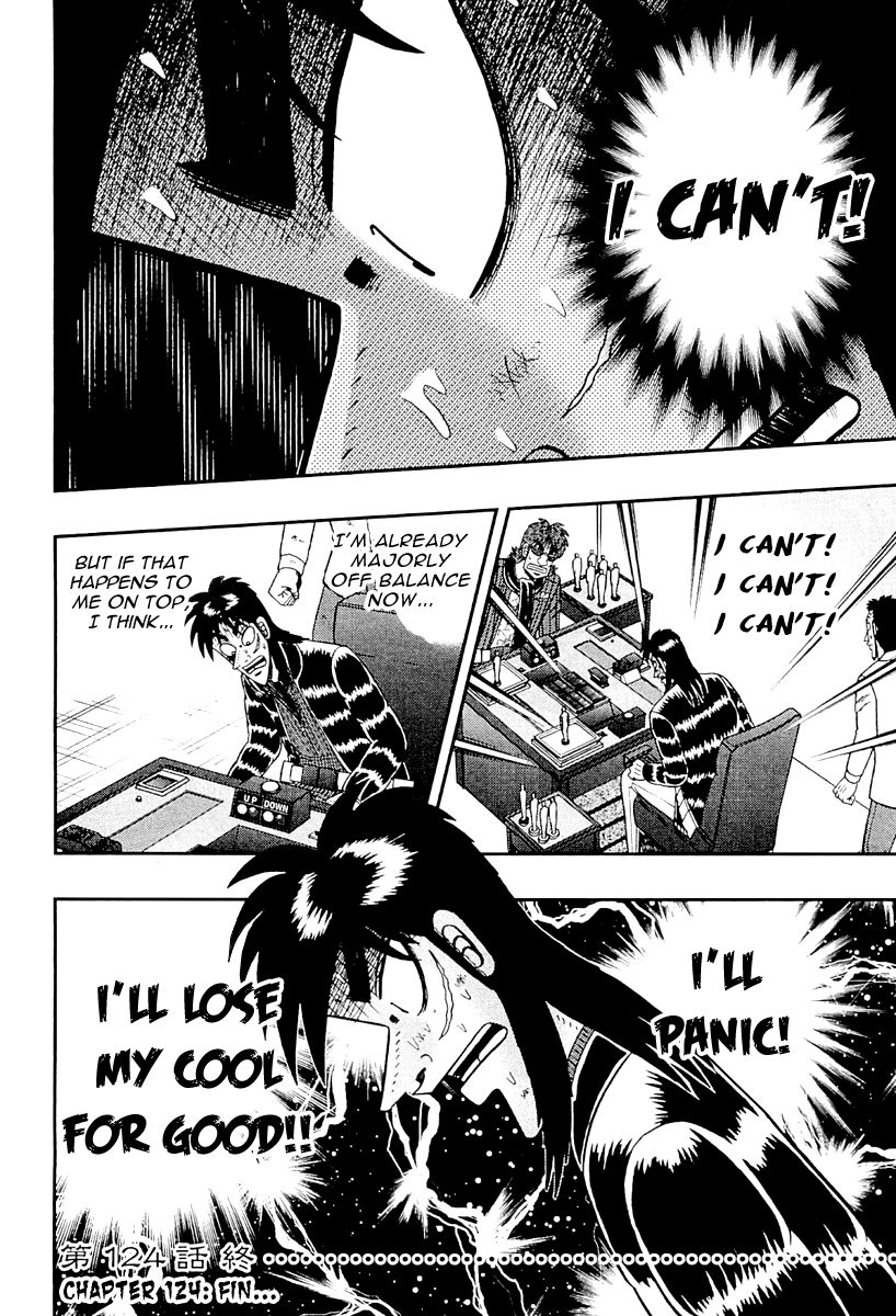Gambling Outcast Kaiji: The One Poker Arc - Kaiji Part 5 Chapter 124 page 21 - Chapter 124 : Worry