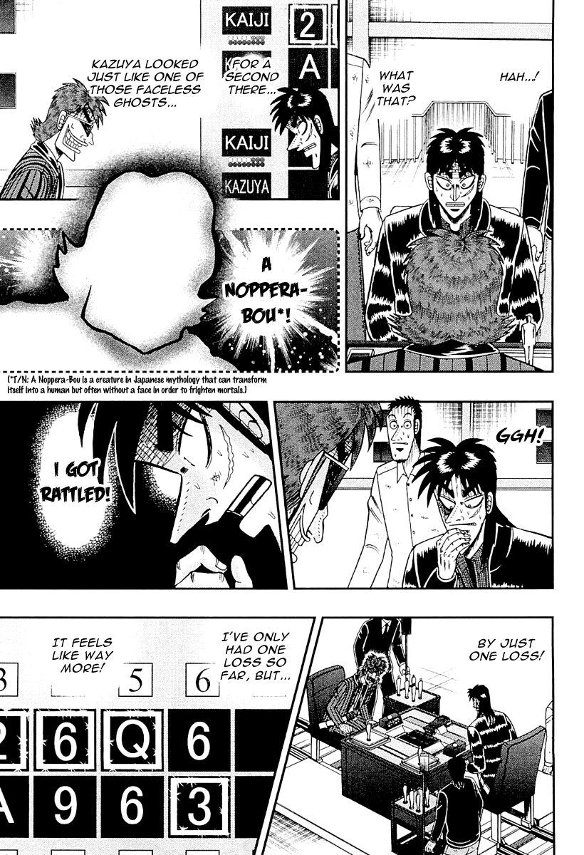 Gambling Outcast Kaiji: The One Poker Arc - Kaiji Part 5 Chapter 124 page 4 - Chapter 124 : Worry