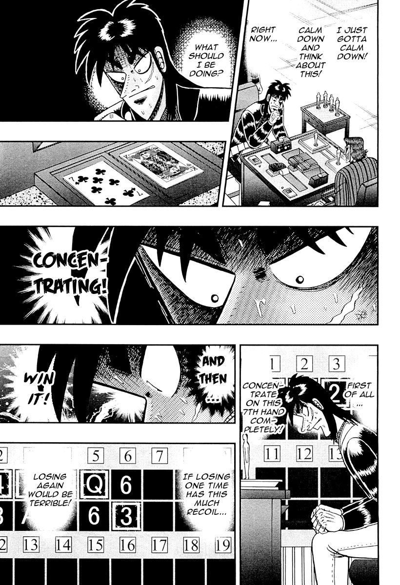 Gambling Outcast Kaiji: The One Poker Arc - Kaiji Part 5 Chapter 124 page 6 - Chapter 124 : Worry