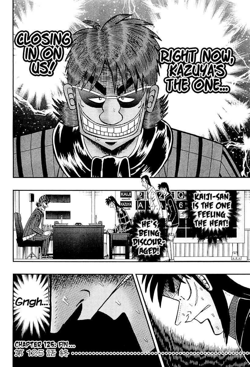 Gambling Outcast Kaiji: The One Poker Arc - Kaiji Part 5 Chapter 125 page 18 - Chapter 125 : Conser-Vatism