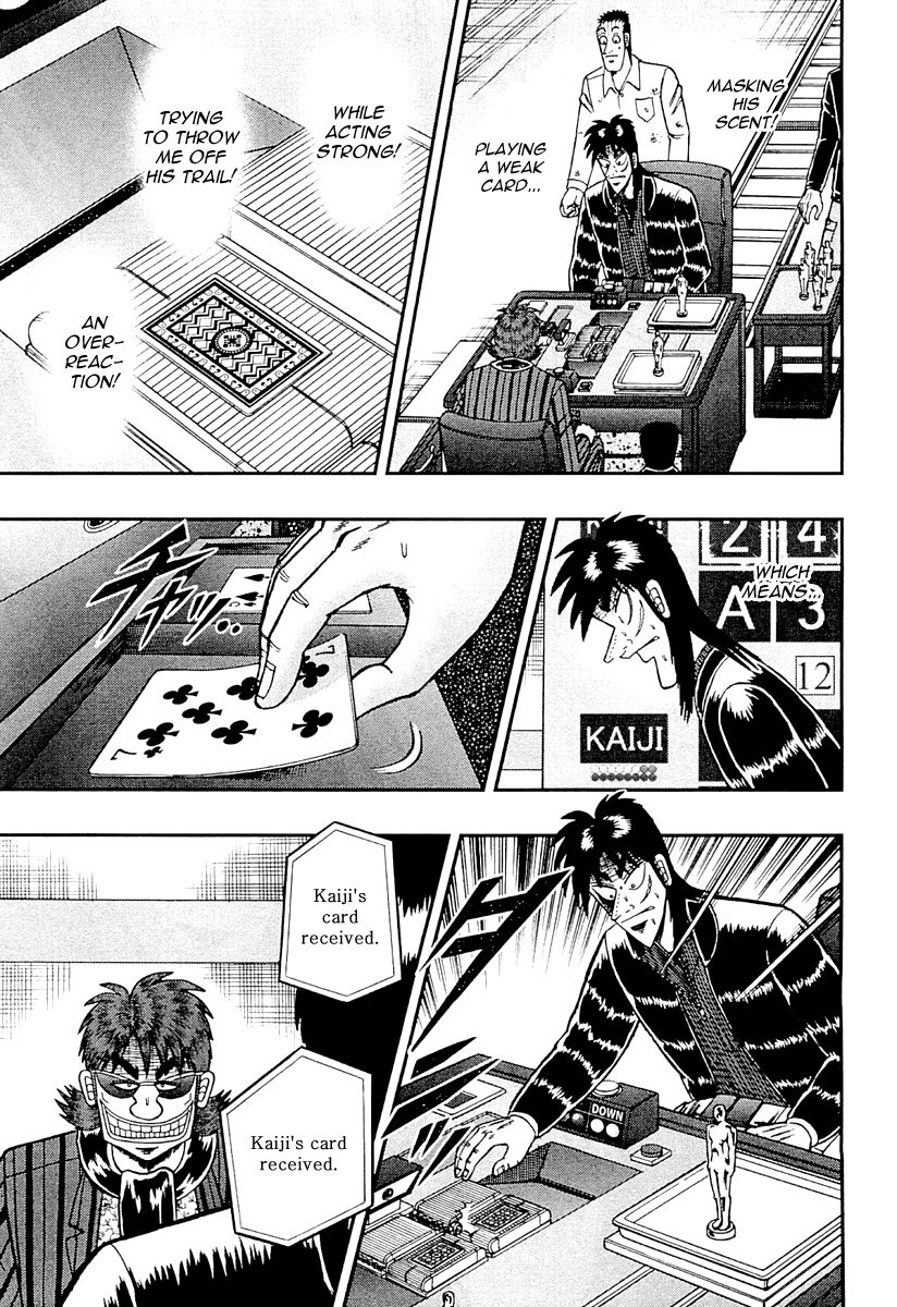 Gambling Outcast Kaiji: The One Poker Arc - Kaiji Part 5 Chapter 126 page 14 - Chapter 126 : Discord