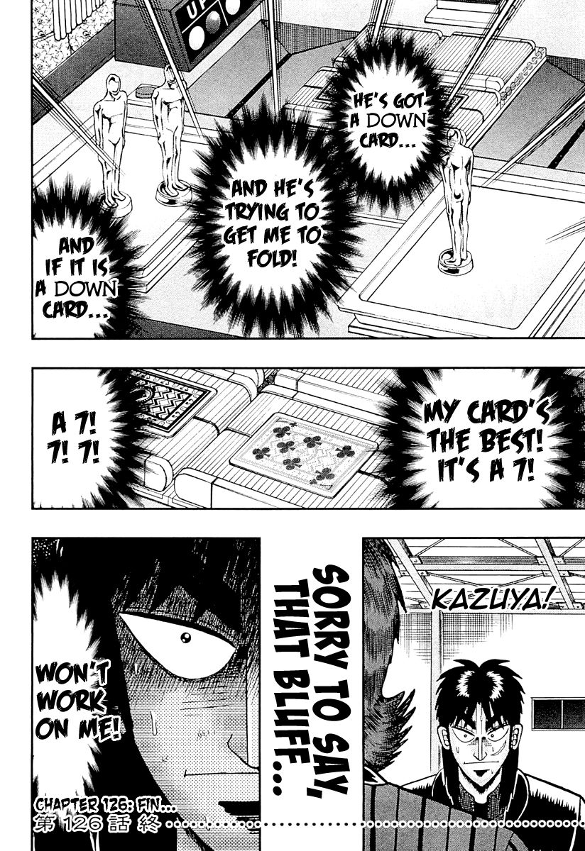 Gambling Outcast Kaiji: The One Poker Arc - Kaiji Part 5 Chapter 126 page 20 - Chapter 126 : Discord