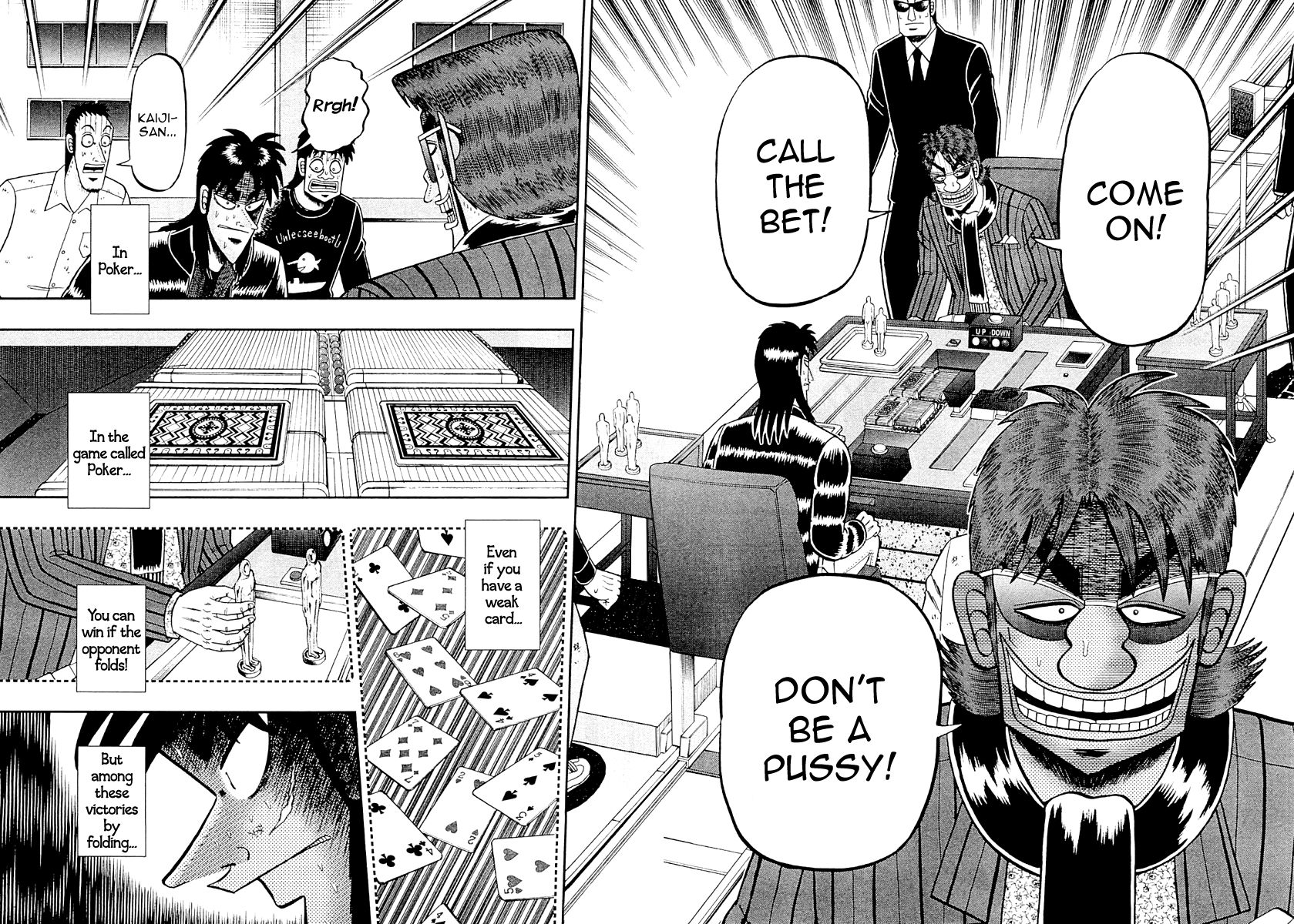 Gambling Outcast Kaiji: The One Poker Arc - Kaiji Part 5 Chapter 127 page 16 - Chapter 127 : Hesitation