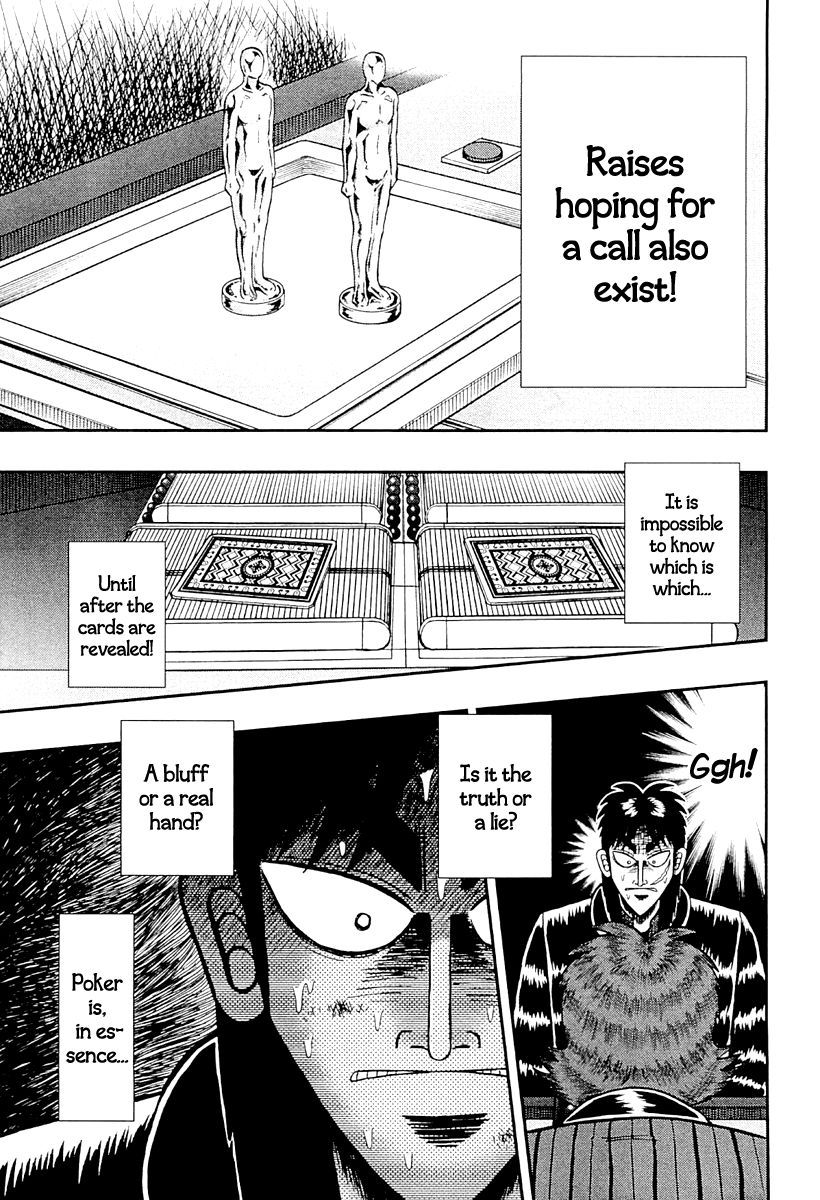 Gambling Outcast Kaiji: The One Poker Arc - Kaiji Part 5 Chapter 127 page 18 - Chapter 127 : Hesitation