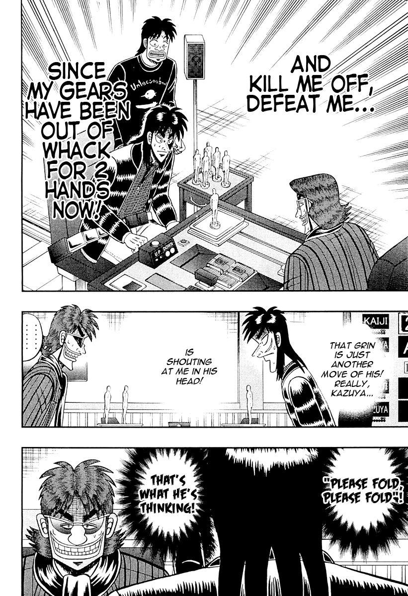 Gambling Outcast Kaiji: The One Poker Arc - Kaiji Part 5 Chapter 127 page 4 - Chapter 127 : Hesitation
