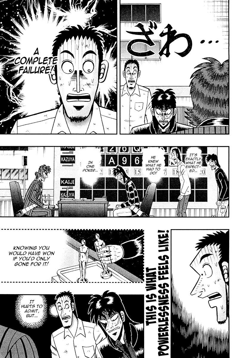 Gambling Outcast Kaiji: The One Poker Arc - Kaiji Part 5 Chapter 128 page 18 - Chapter 128 : Bitterness