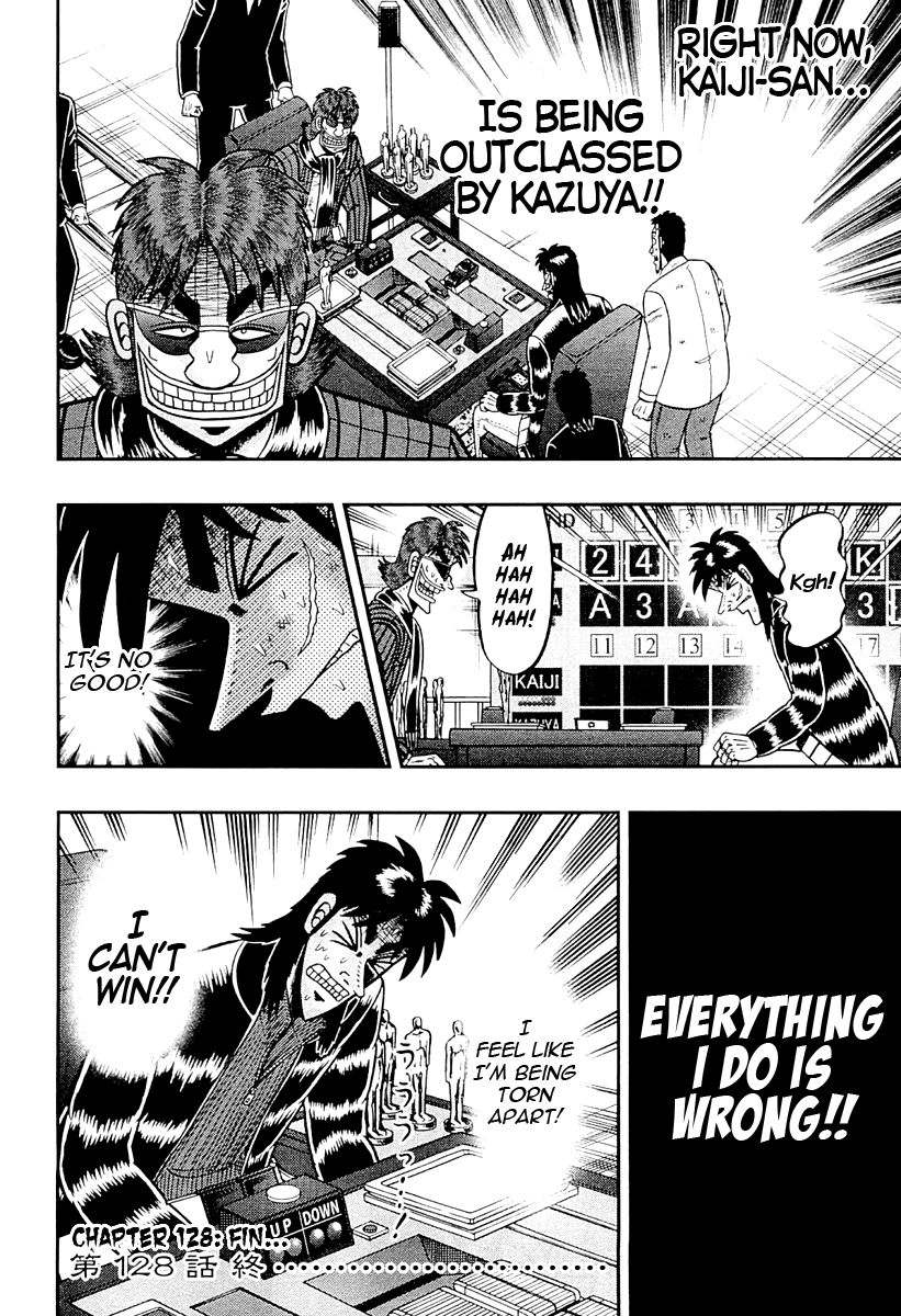 Gambling Outcast Kaiji: The One Poker Arc - Kaiji Part 5 Chapter 128 page 19 - Chapter 128 : Bitterness