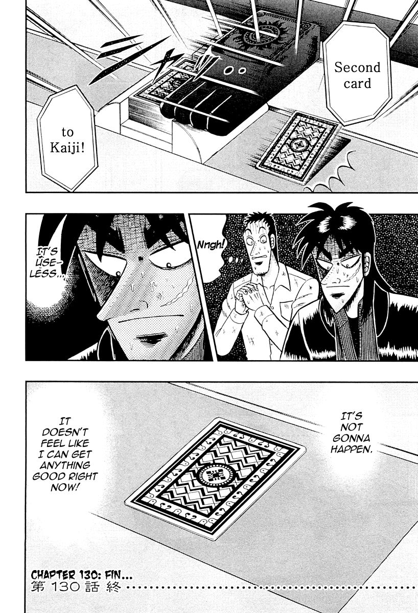 Gambling Outcast Kaiji: The One Poker Arc - Kaiji Part 5 Chapter 130 page 20 - Chapter 130 : Helpless