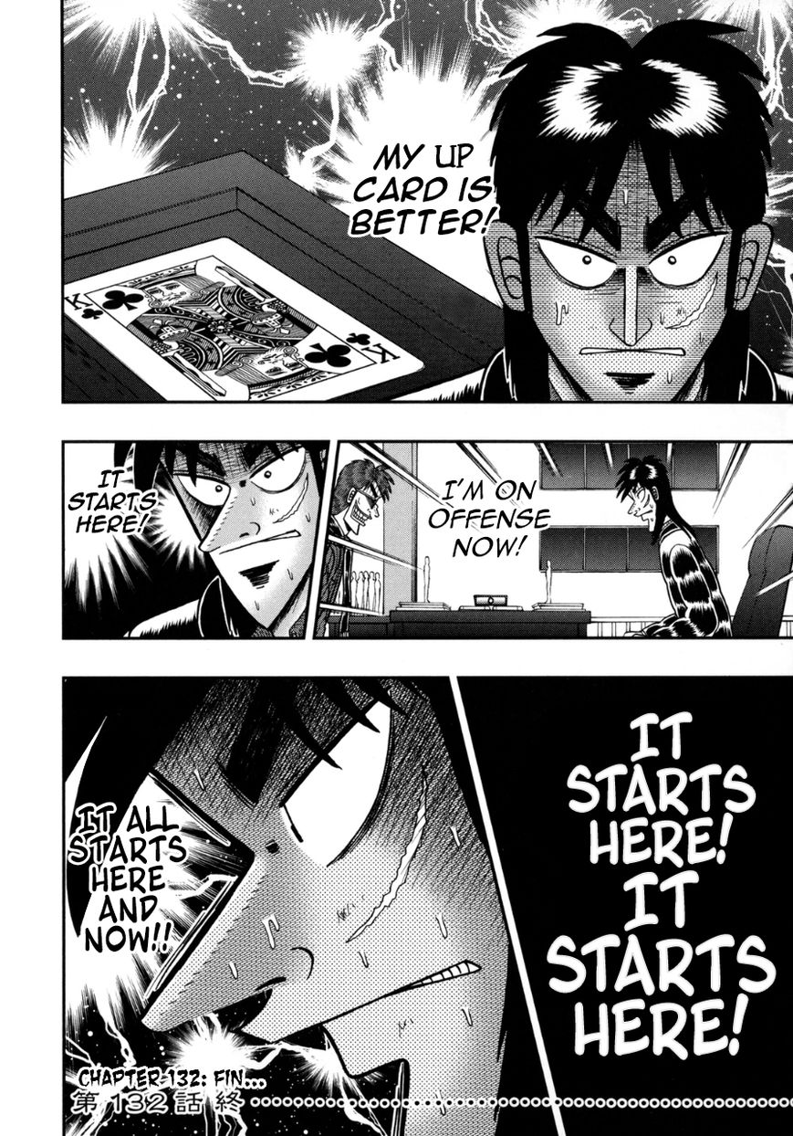 Gambling Outcast Kaiji: The One Poker Arc - Kaiji Part 5 Chapter 132 page 18 - Chapter 132 : Recovery
