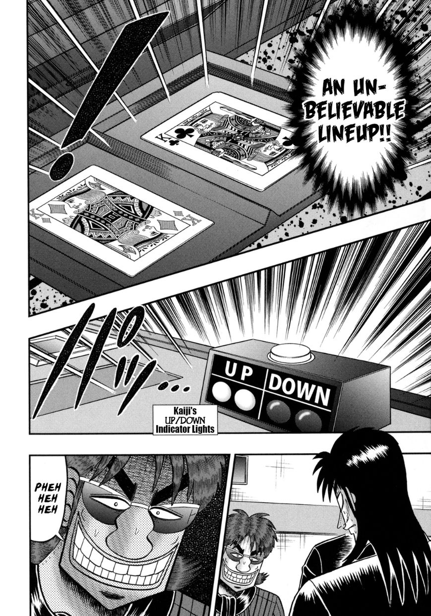 Gambling Outcast Kaiji: The One Poker Arc - Kaiji Part 5 Chapter 133 page 15 - Chapter 133 : Descent