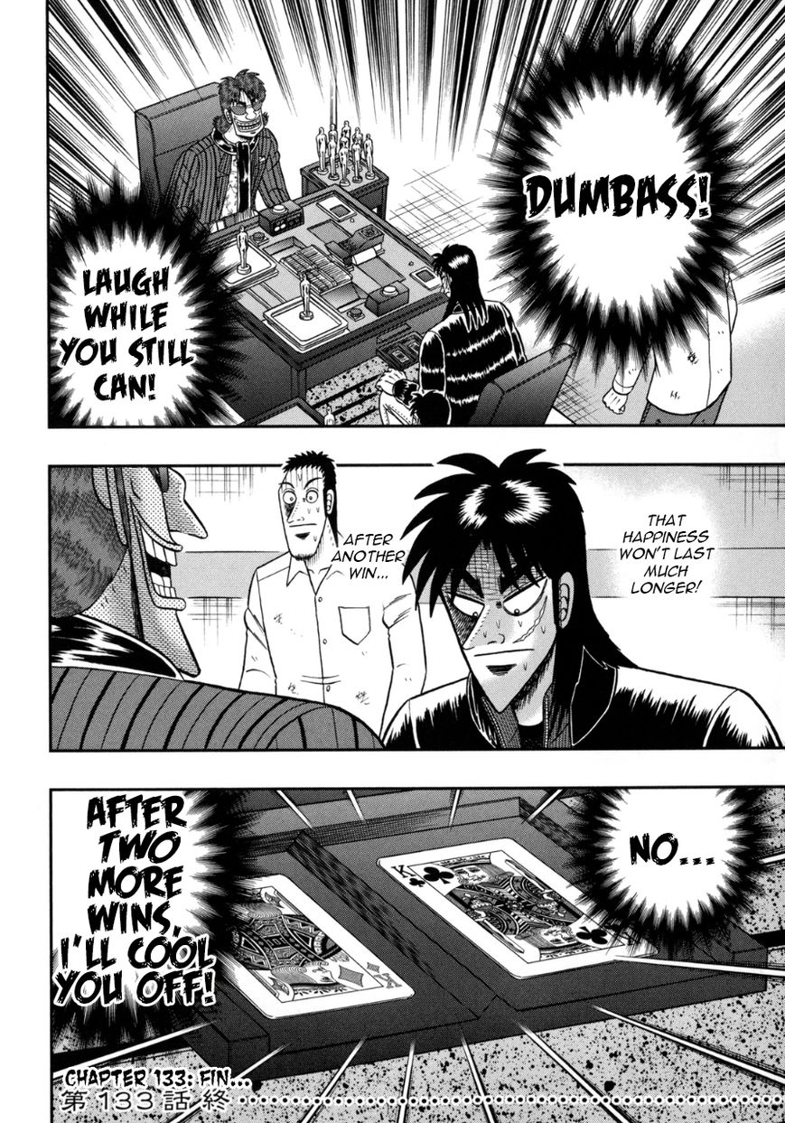 Gambling Outcast Kaiji: The One Poker Arc - Kaiji Part 5 Chapter 133 page 19 - Chapter 133 : Descent