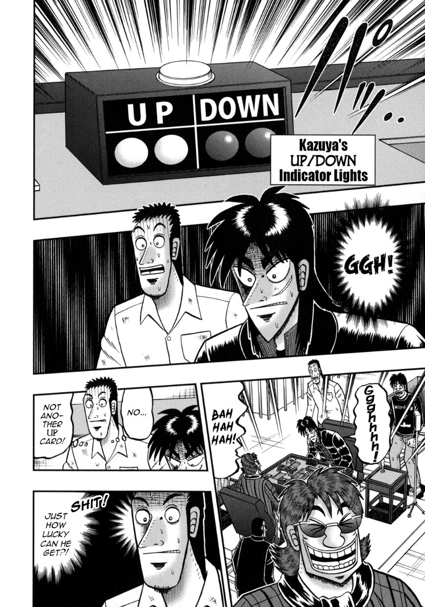 Gambling Outcast Kaiji: The One Poker Arc - Kaiji Part 5 Chapter 133 page 6 - Chapter 133 : Descent