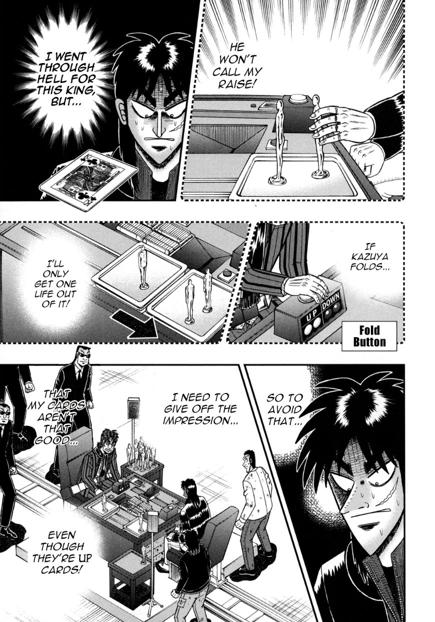Gambling Outcast Kaiji: The One Poker Arc - Kaiji Part 5 Chapter 134 page 10 - Chapter 134 : Diversion