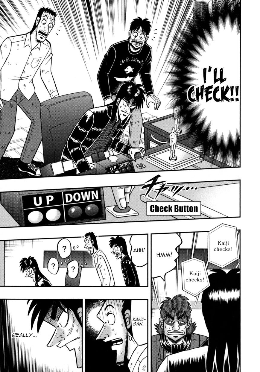 Gambling Outcast Kaiji: The One Poker Arc - Kaiji Part 5 Chapter 134 page 14 - Chapter 134 : Diversion