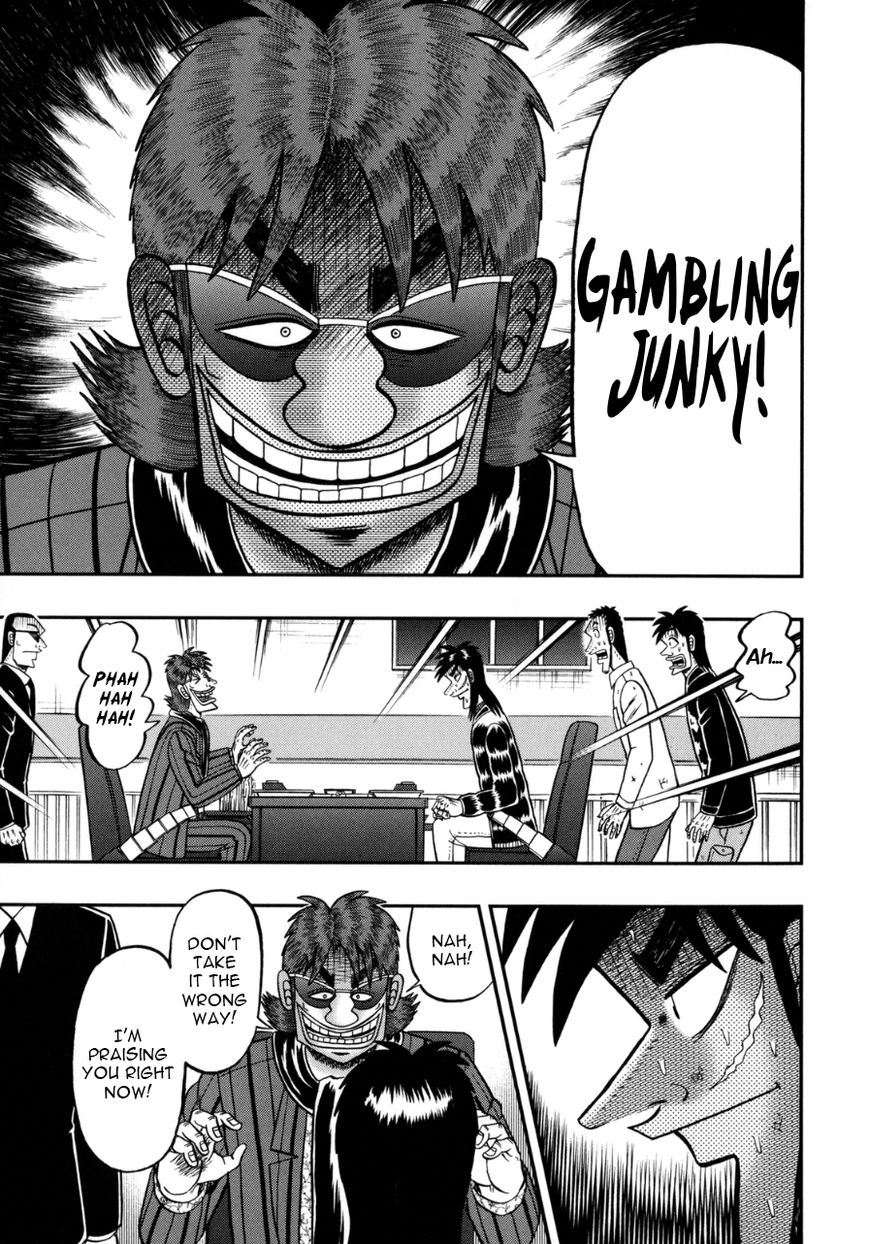 Gambling Outcast Kaiji: The One Poker Arc - Kaiji Part 5 Chapter 140 page 15 - Chapter 140 : Reckless