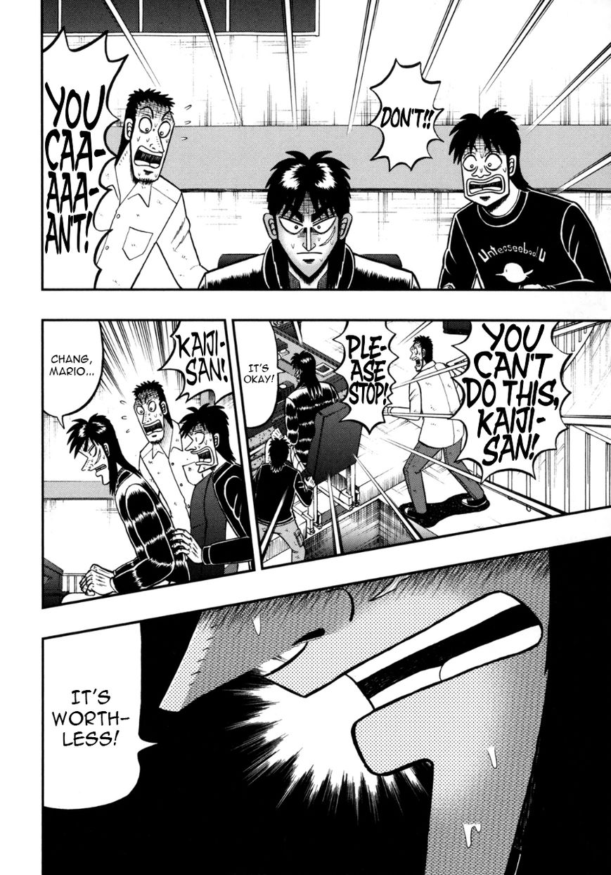 Gambling Outcast Kaiji: The One Poker Arc - Kaiji Part 5 Chapter 140 page 2 - Chapter 140 : Reckless