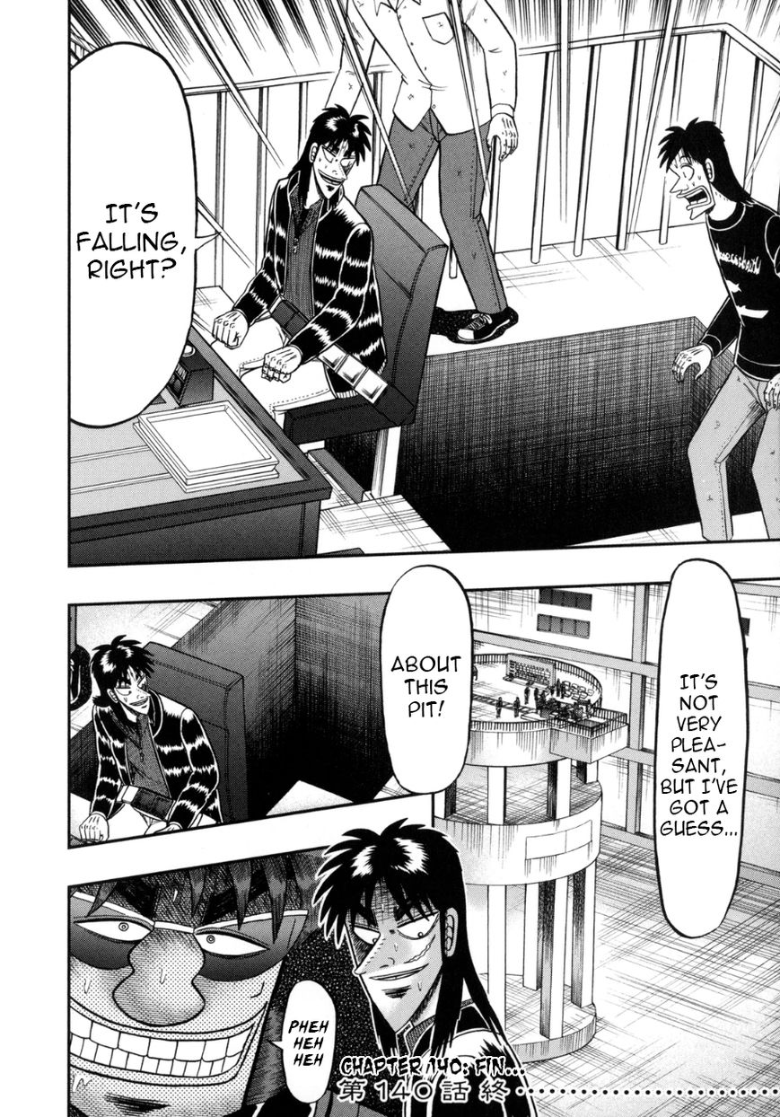 Gambling Outcast Kaiji: The One Poker Arc - Kaiji Part 5 Chapter 140 page 20 - Chapter 140 : Reckless