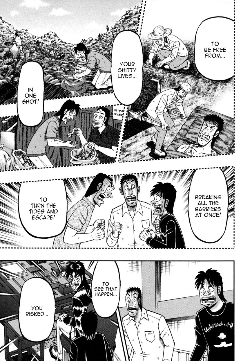 Gambling Outcast Kaiji: The One Poker Arc - Kaiji Part 5 Chapter 140 page 9 - Chapter 140 : Reckless