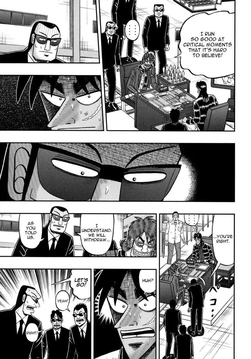 Gambling Outcast Kaiji: The One Poker Arc - Kaiji Part 5 Chapter 142 page 11 - Chapter 142 : Withdrawal