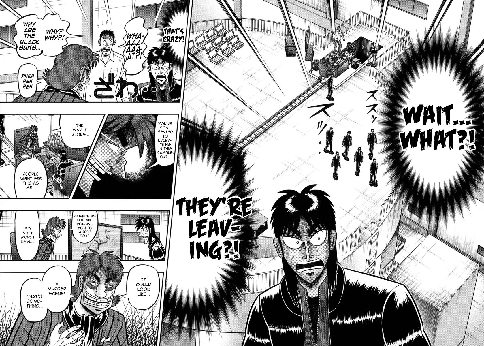 Gambling Outcast Kaiji: The One Poker Arc - Kaiji Part 5 Chapter 142 page 12 - Chapter 142 : Withdrawal