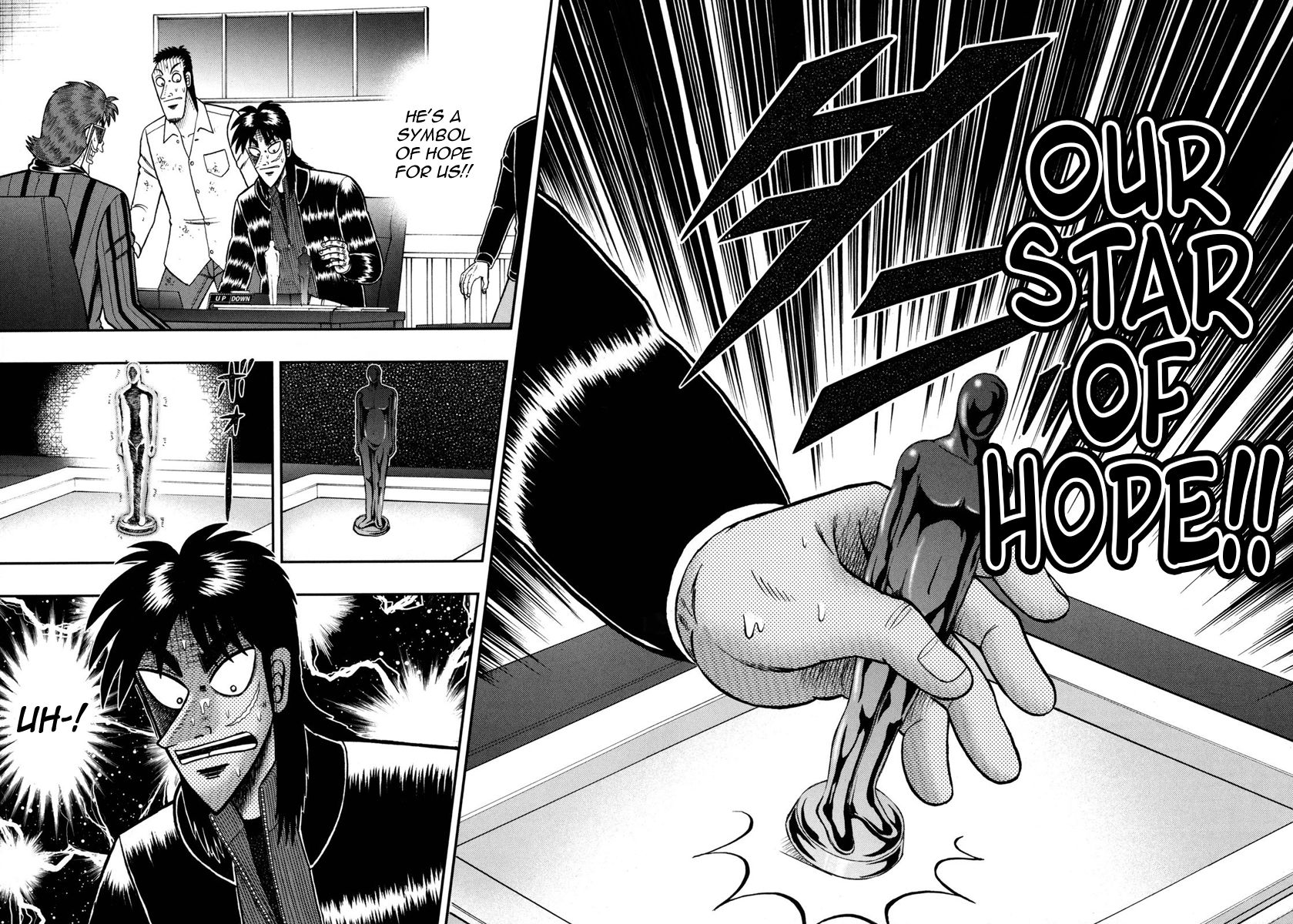 Gambling Outcast Kaiji: The One Poker Arc - Kaiji Part 5 Chapter 144 page 12 - Chapter 144 : Light