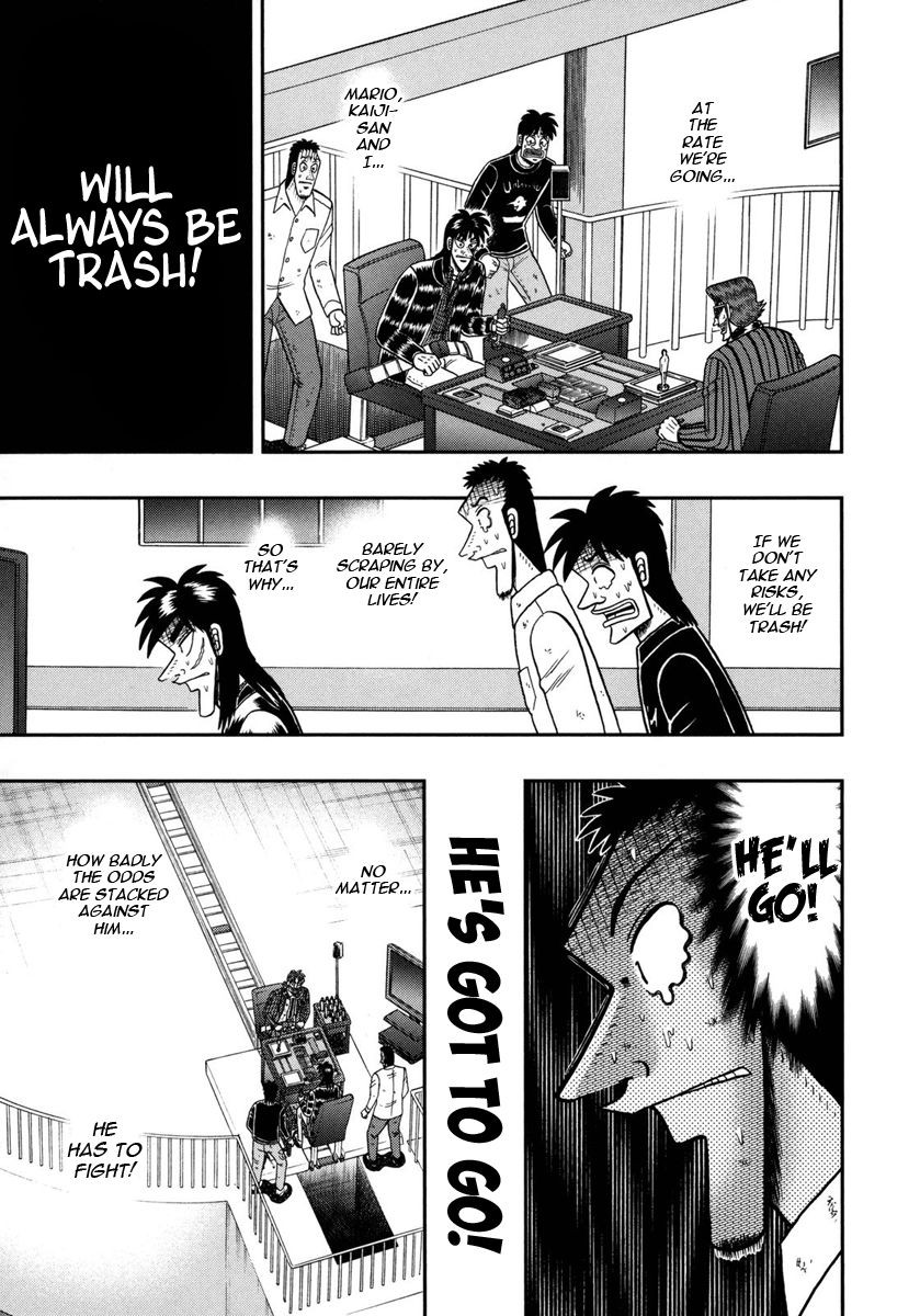 Gambling Outcast Kaiji: The One Poker Arc - Kaiji Part 5 Chapter 144 page 9 - Chapter 144 : Light