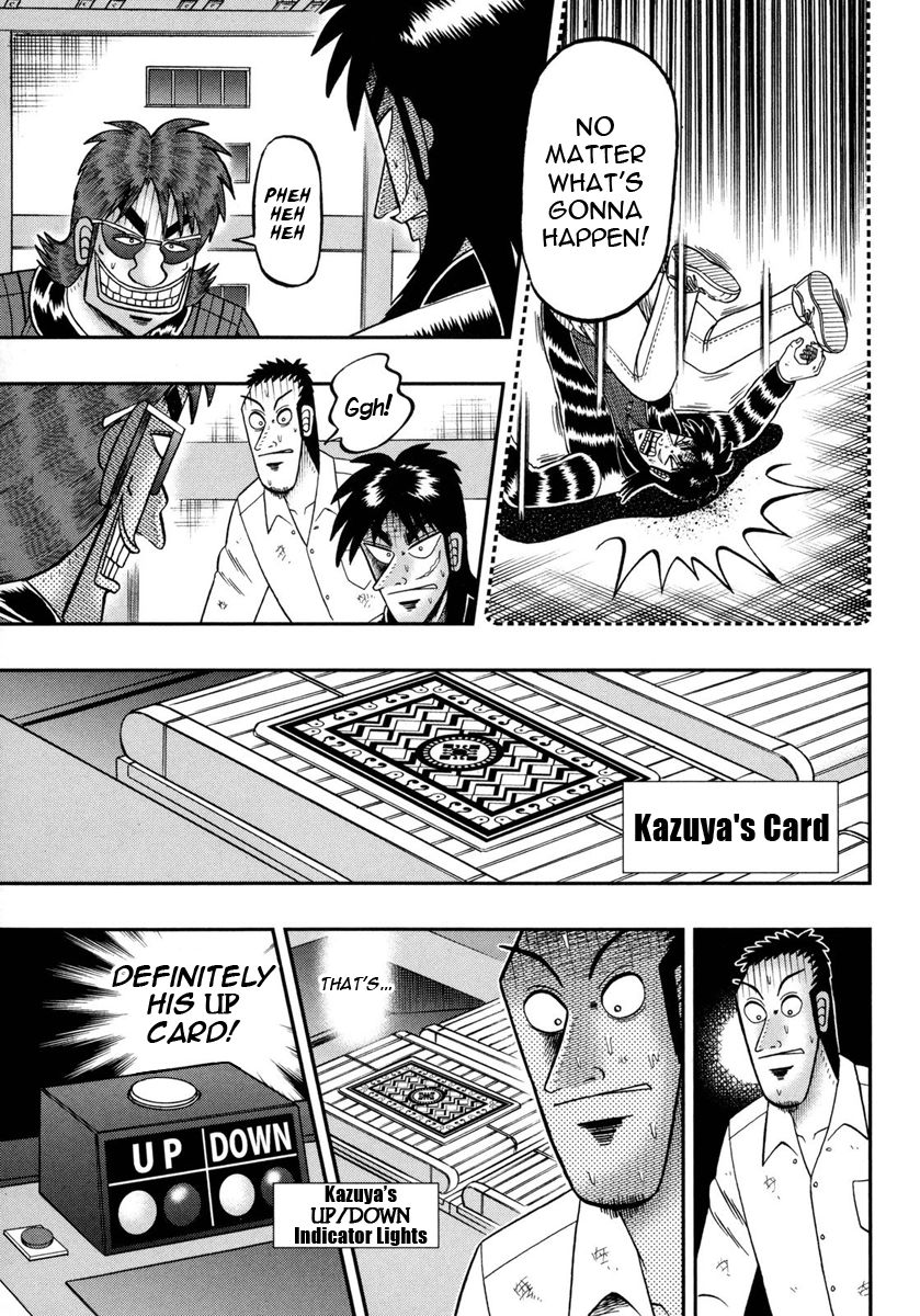 Gambling Outcast Kaiji: The One Poker Arc - Kaiji Part 5 Chapter 145 page 13 - Chapter 145 : Doubt