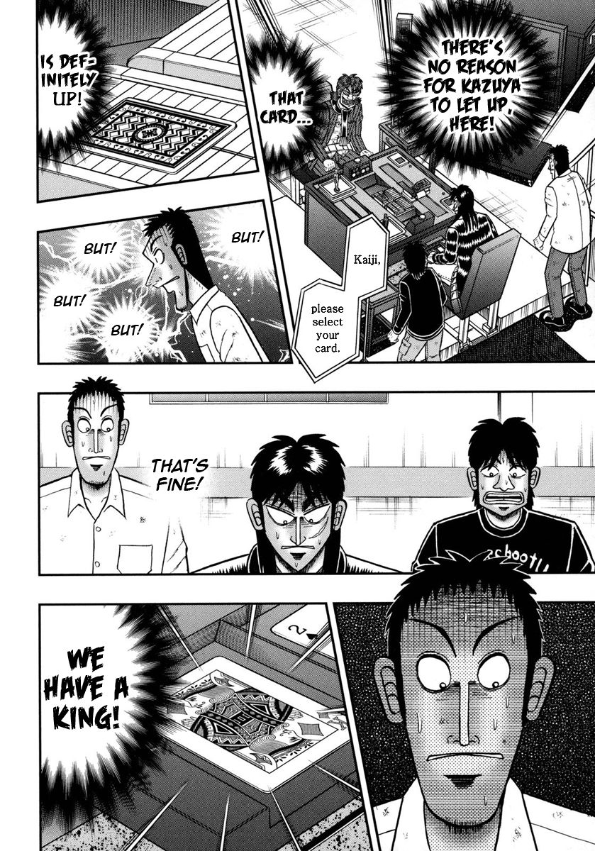 Gambling Outcast Kaiji: The One Poker Arc - Kaiji Part 5 Chapter 145 page 14 - Chapter 145 : Doubt