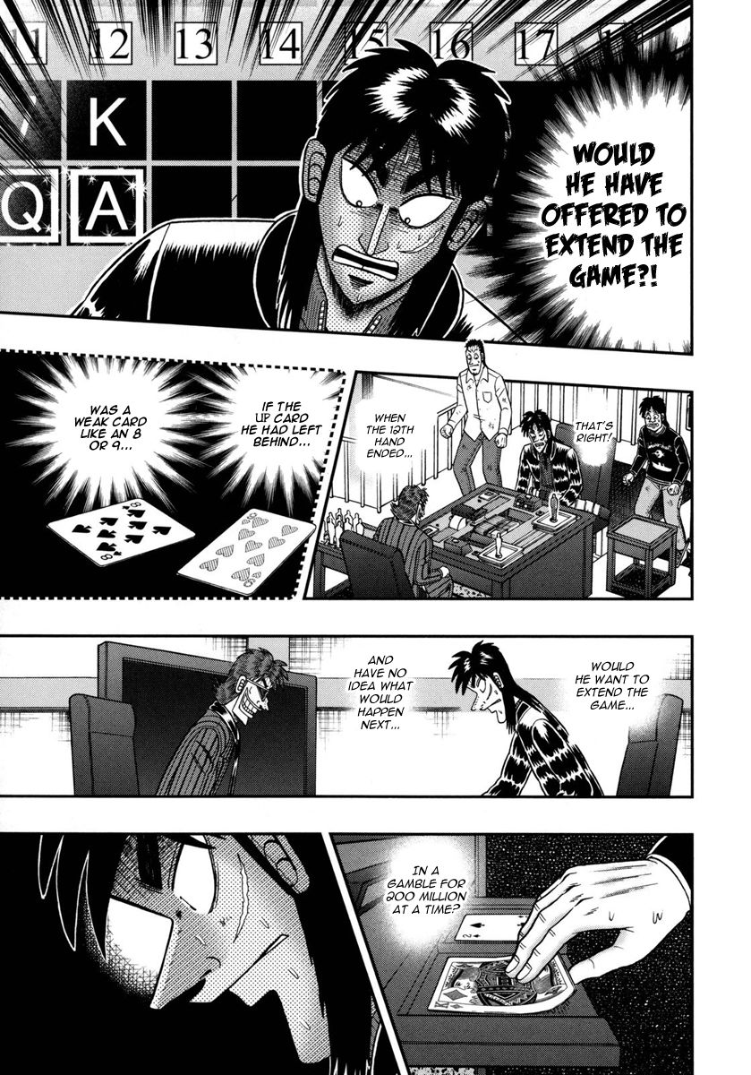 Gambling Outcast Kaiji: The One Poker Arc - Kaiji Part 5 Chapter 145 page 21 - Chapter 145 : Doubt