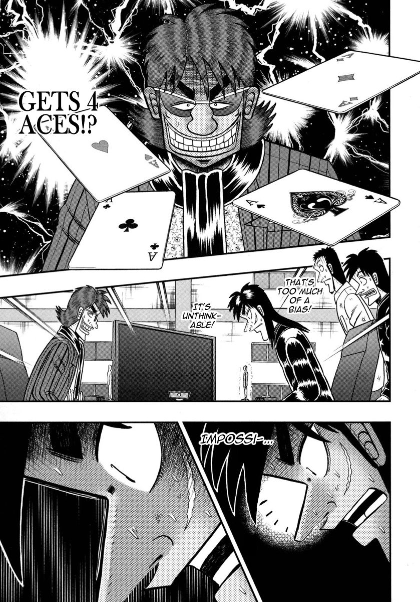 Gambling Outcast Kaiji: The One Poker Arc - Kaiji Part 5 Chapter 146 page 11 - Chapter 146 : Three Times