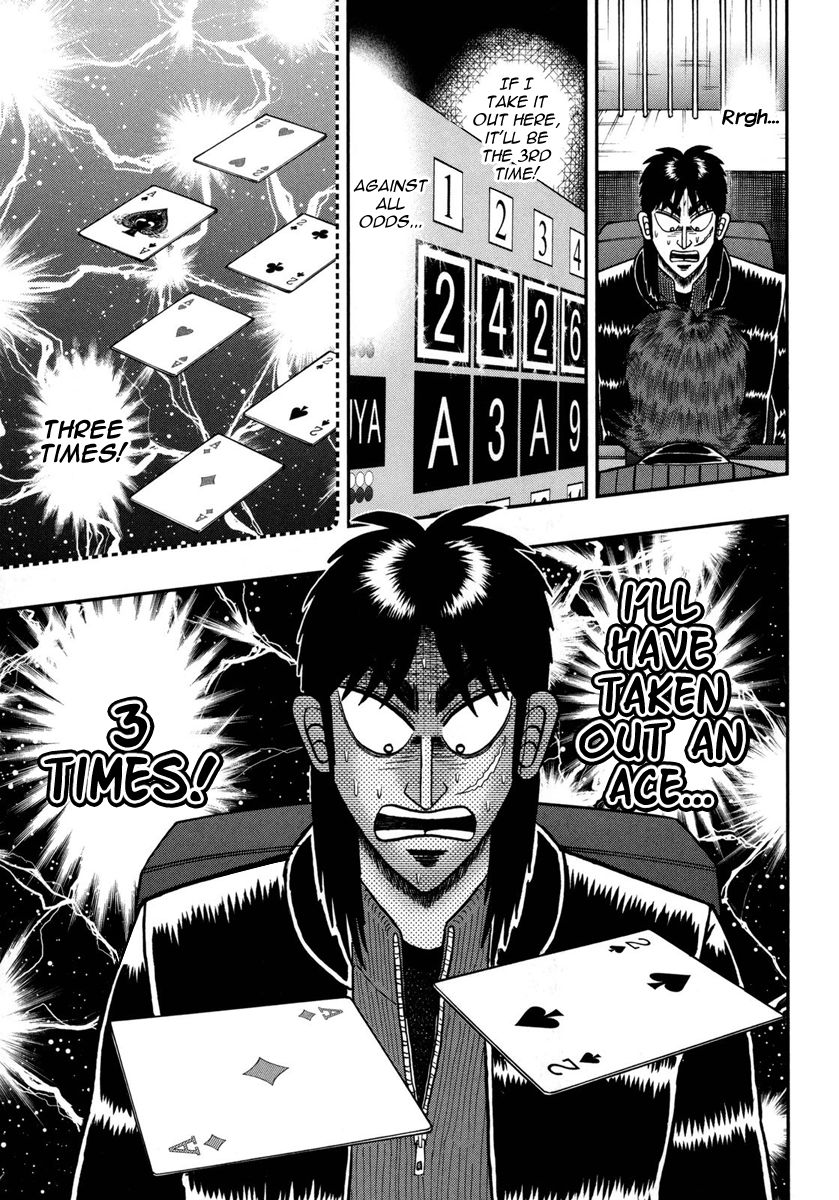 Gambling Outcast Kaiji: The One Poker Arc - Kaiji Part 5 Chapter 146 page 14 - Chapter 146 : Three Times