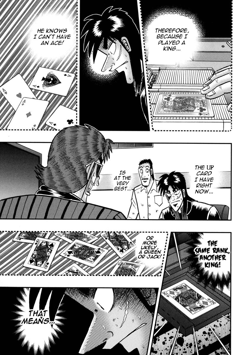 Gambling Outcast Kaiji: The One Poker Arc - Kaiji Part 5 Chapter 146 page 18 - Chapter 146 : Three Times
