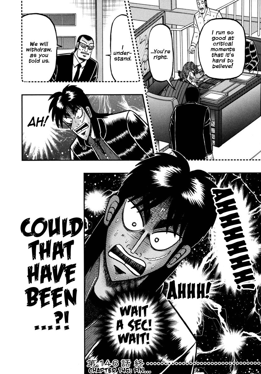 Gambling Outcast Kaiji: The One Poker Arc - Kaiji Part 5 Chapter 146 page 23 - Chapter 146 : Three Times
