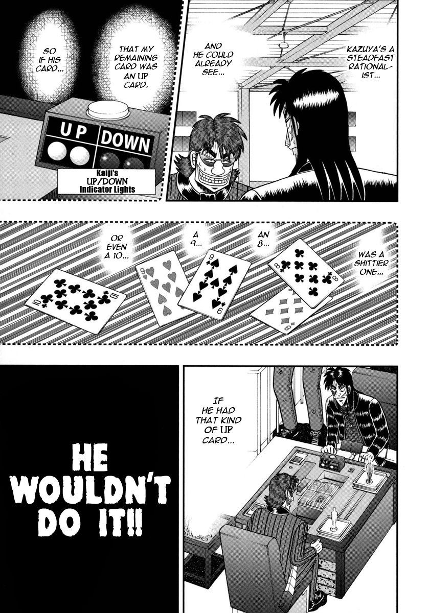 Gambling Outcast Kaiji: The One Poker Arc - Kaiji Part 5 Chapter 146 page 3 - Chapter 146 : Three Times