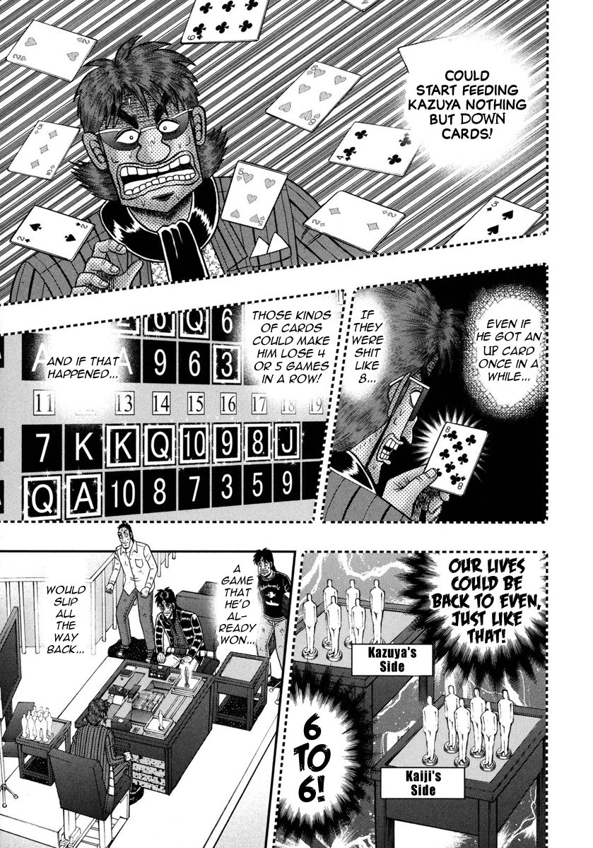 Gambling Outcast Kaiji: The One Poker Arc - Kaiji Part 5 Chapter 146 page 5 - Chapter 146 : Three Times