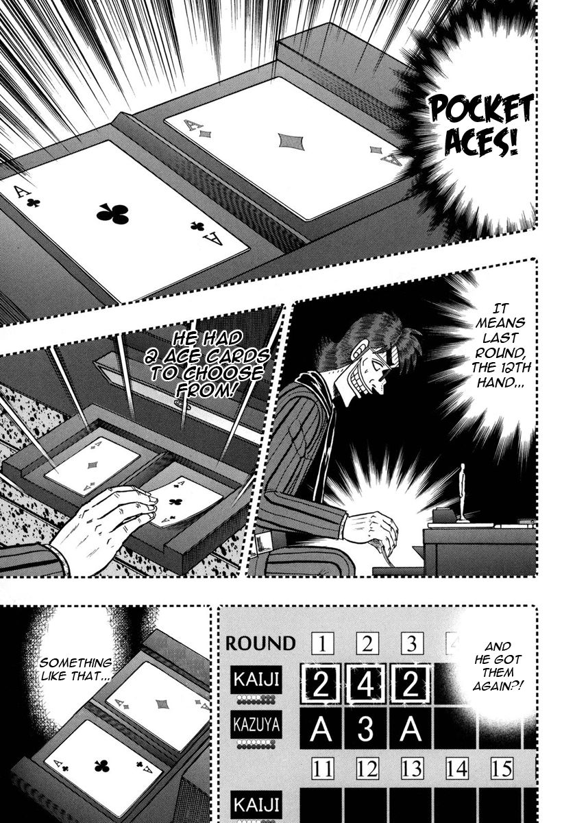 Gambling Outcast Kaiji: The One Poker Arc - Kaiji Part 5 Chapter 146 page 9 - Chapter 146 : Three Times