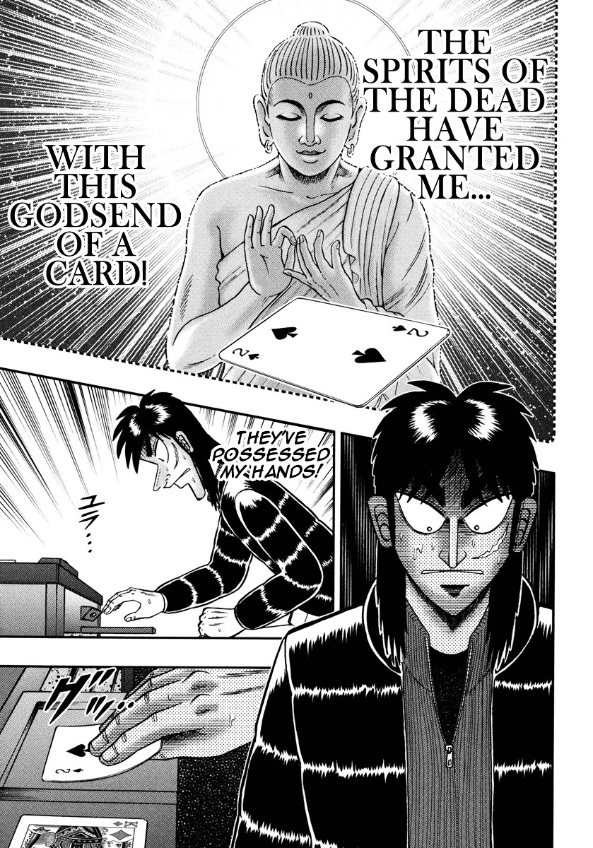 Gambling Outcast Kaiji: The One Poker Arc - Kaiji Part 5 Chapter 147 page 12 - Chapter 147 : Spirits of the Dead
