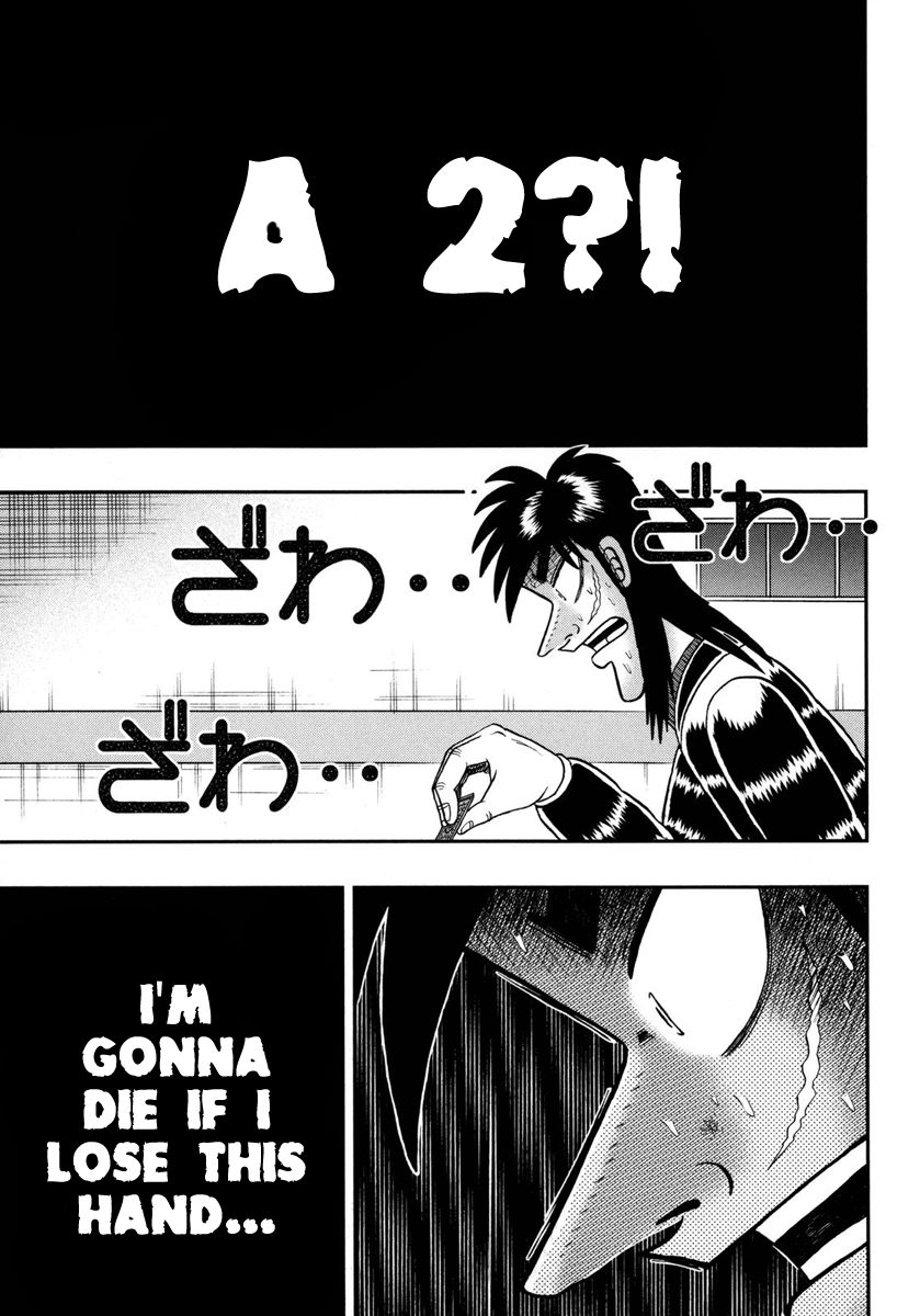 Gambling Outcast Kaiji: The One Poker Arc - Kaiji Part 5 Chapter 148 page 1 - Chapter 148 : Thinking in Extremes