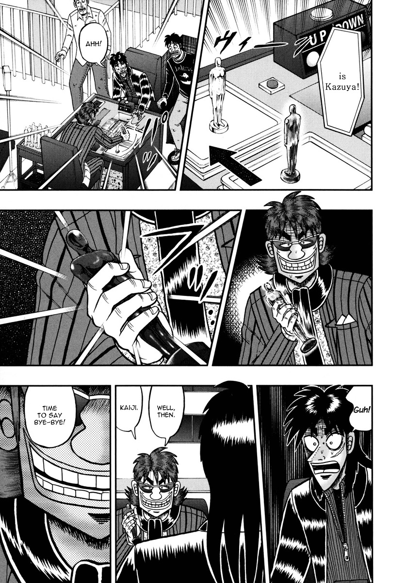 Gambling Outcast Kaiji: The One Poker Arc - Kaiji Part 5 Chapter 149 page 14 - Chapter 149 : Tank