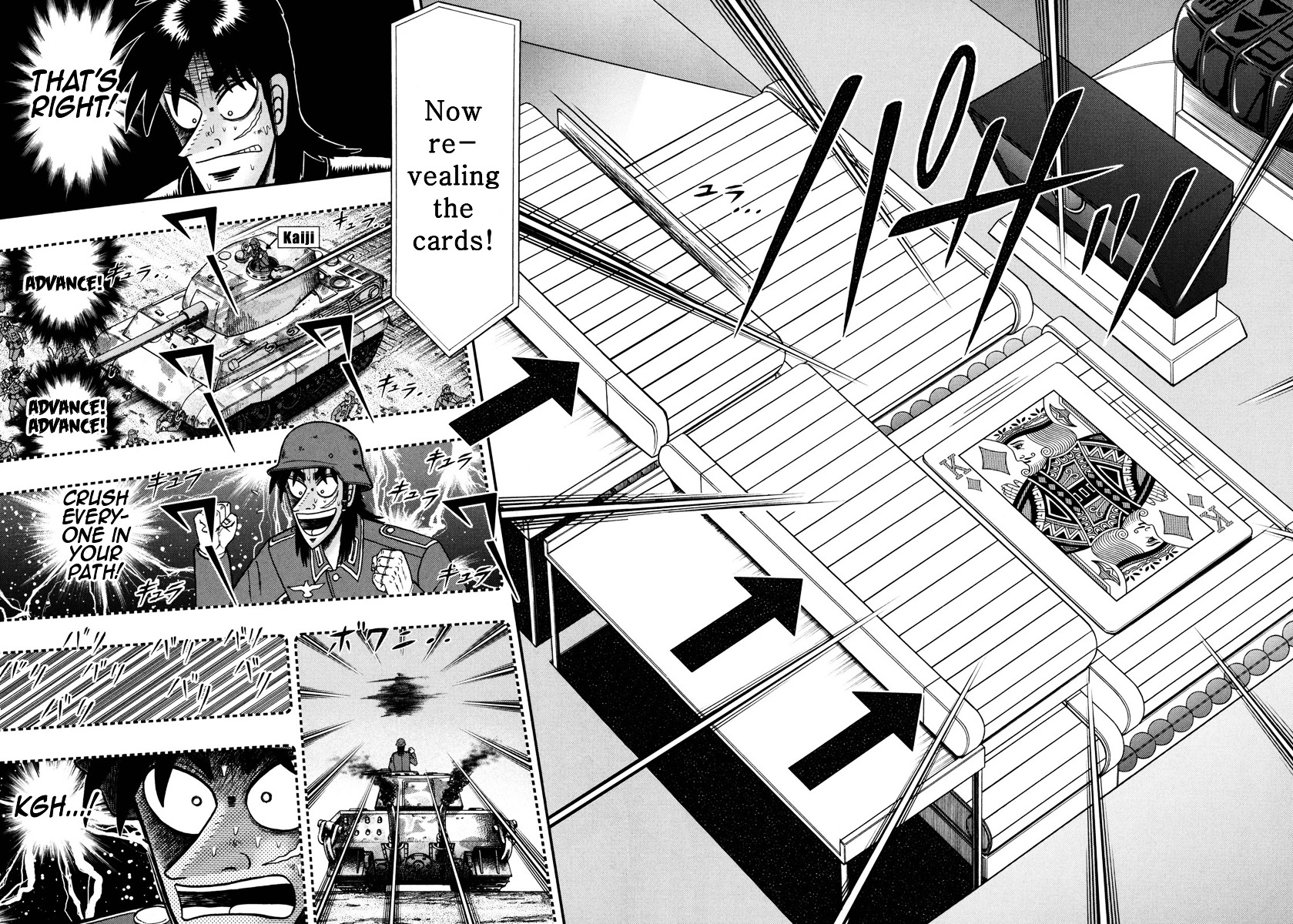 Gambling Outcast Kaiji: The One Poker Arc - Kaiji Part 5 Chapter 149 page 8 - Chapter 149 : Tank