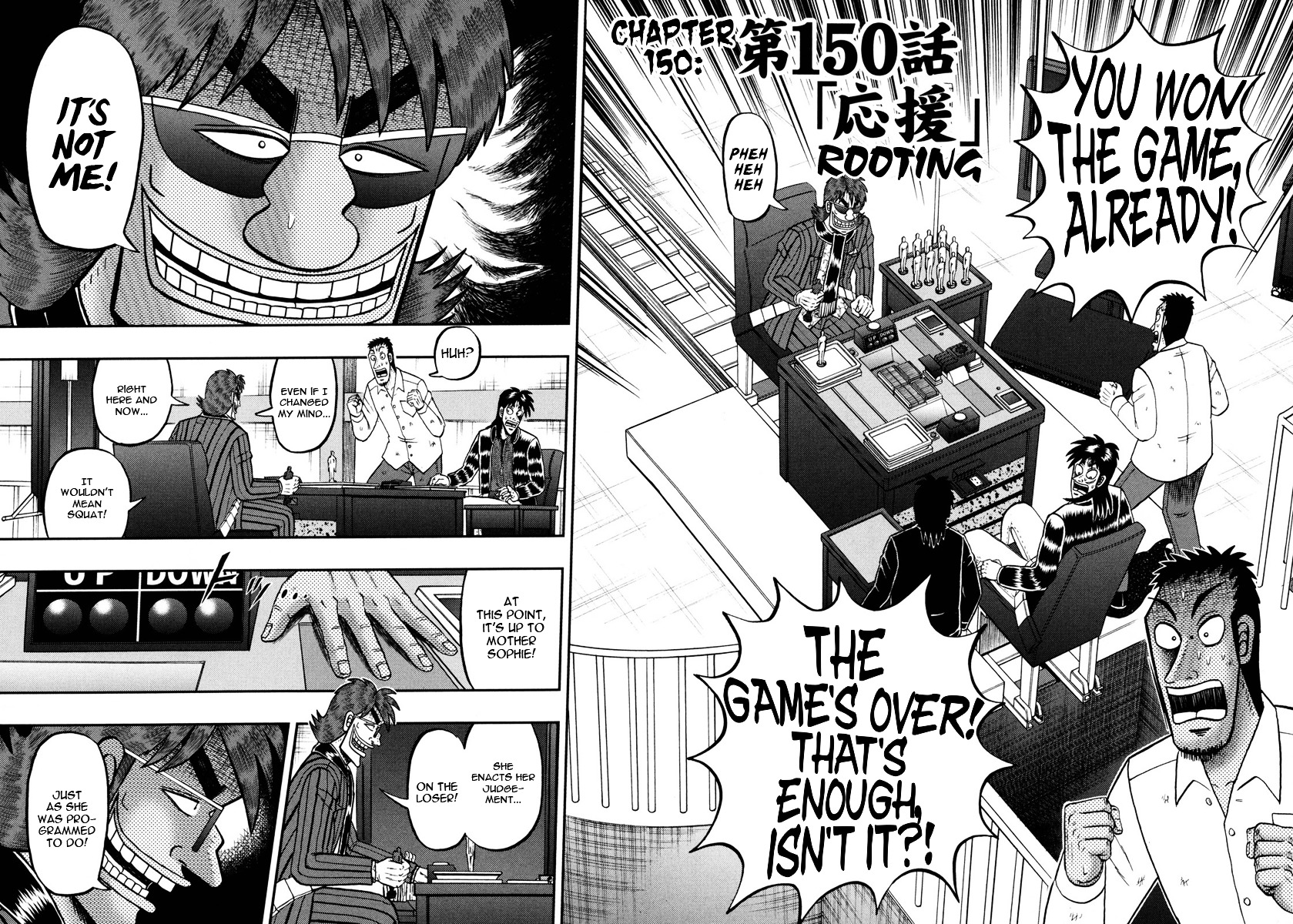 Gambling Outcast Kaiji: The One Poker Arc - Kaiji Part 5 Chapter 150 page 2 - Chapter 150 : Rooting