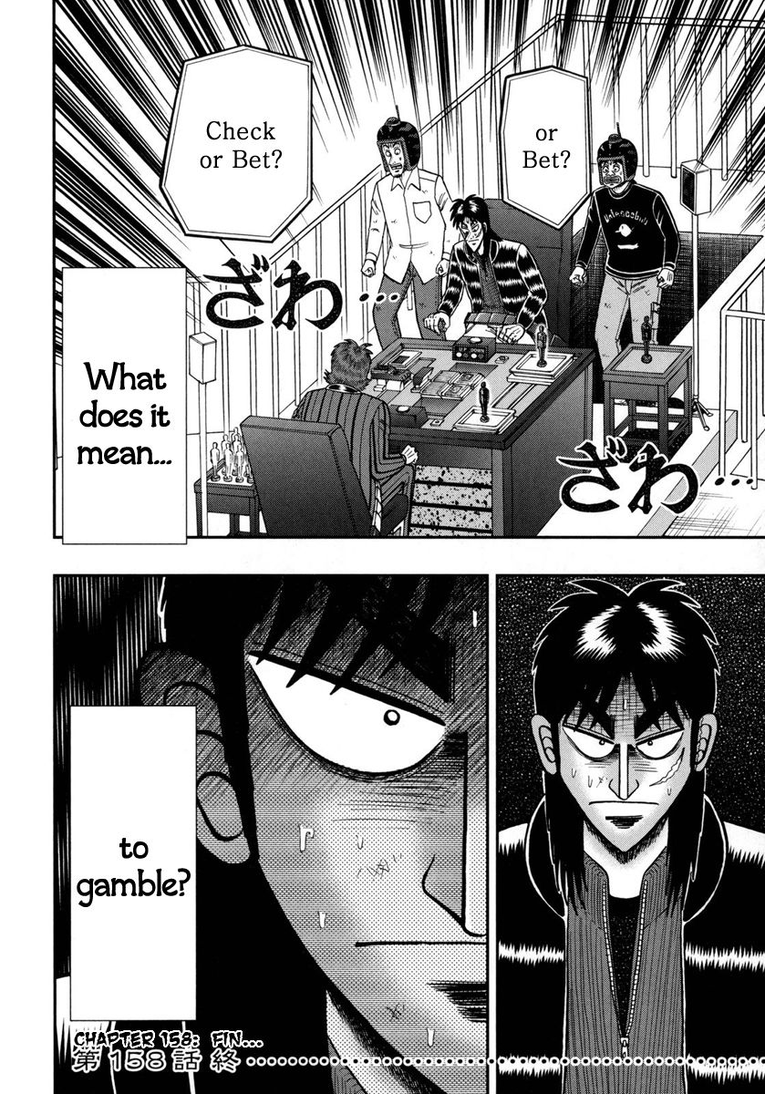 Gambling Outcast Kaiji: The One Poker Arc - Kaiji Part 5 Chapter 158 page 21 - Chapter 158 : Counterstrike
